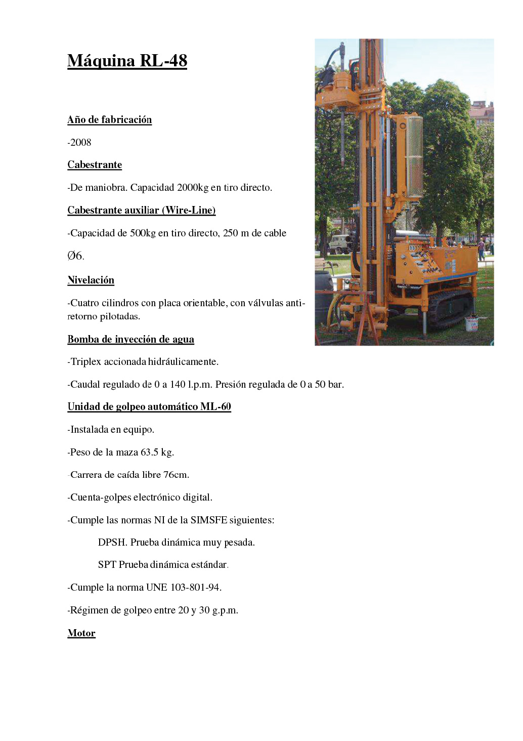INFORMACIÓN TÉCNICA